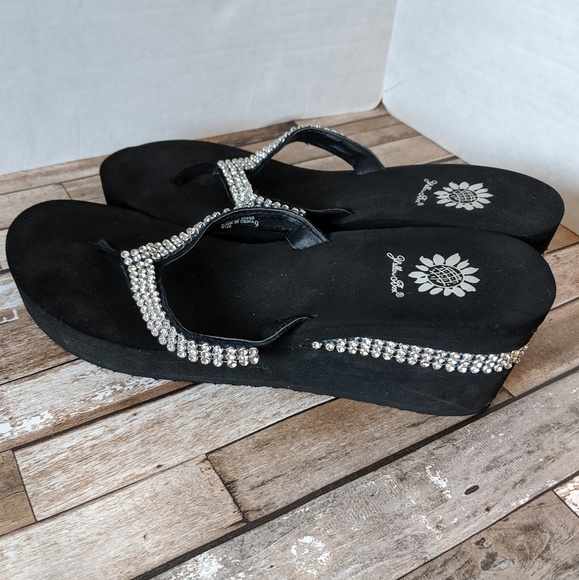 yellow box flip flops clearance